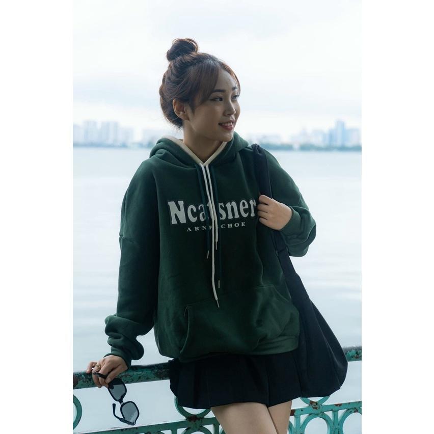 ÁO HOODIE - ÁO KHOÁC NỈ NGOẠI Dây full zip (Ảnh Thật) HOOIDE MỚI in chữ Ncatsner