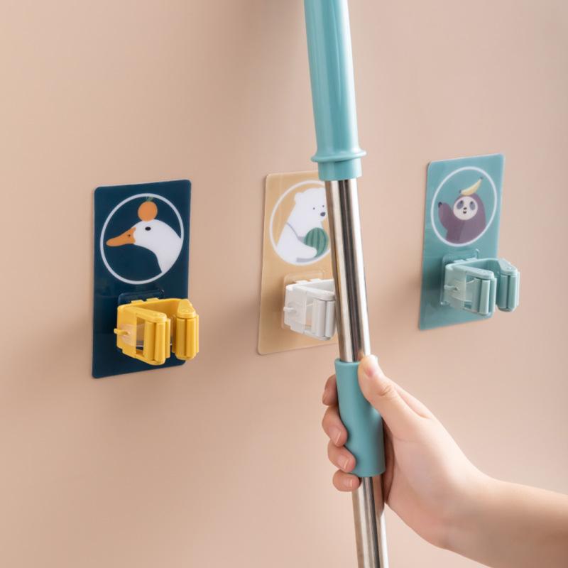 Móc Dán Tường Giữ Cây Lau Nhà Tiện Lợi
