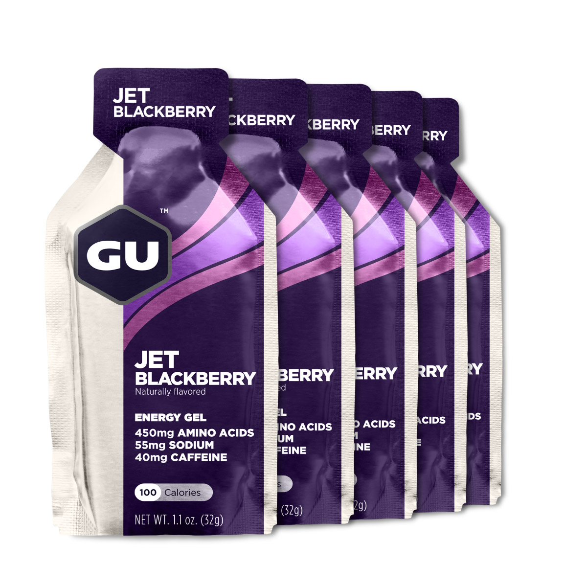 Gel năng lượng GU Energy Jet Blackbery/ Vị Mâm Xôi Đen