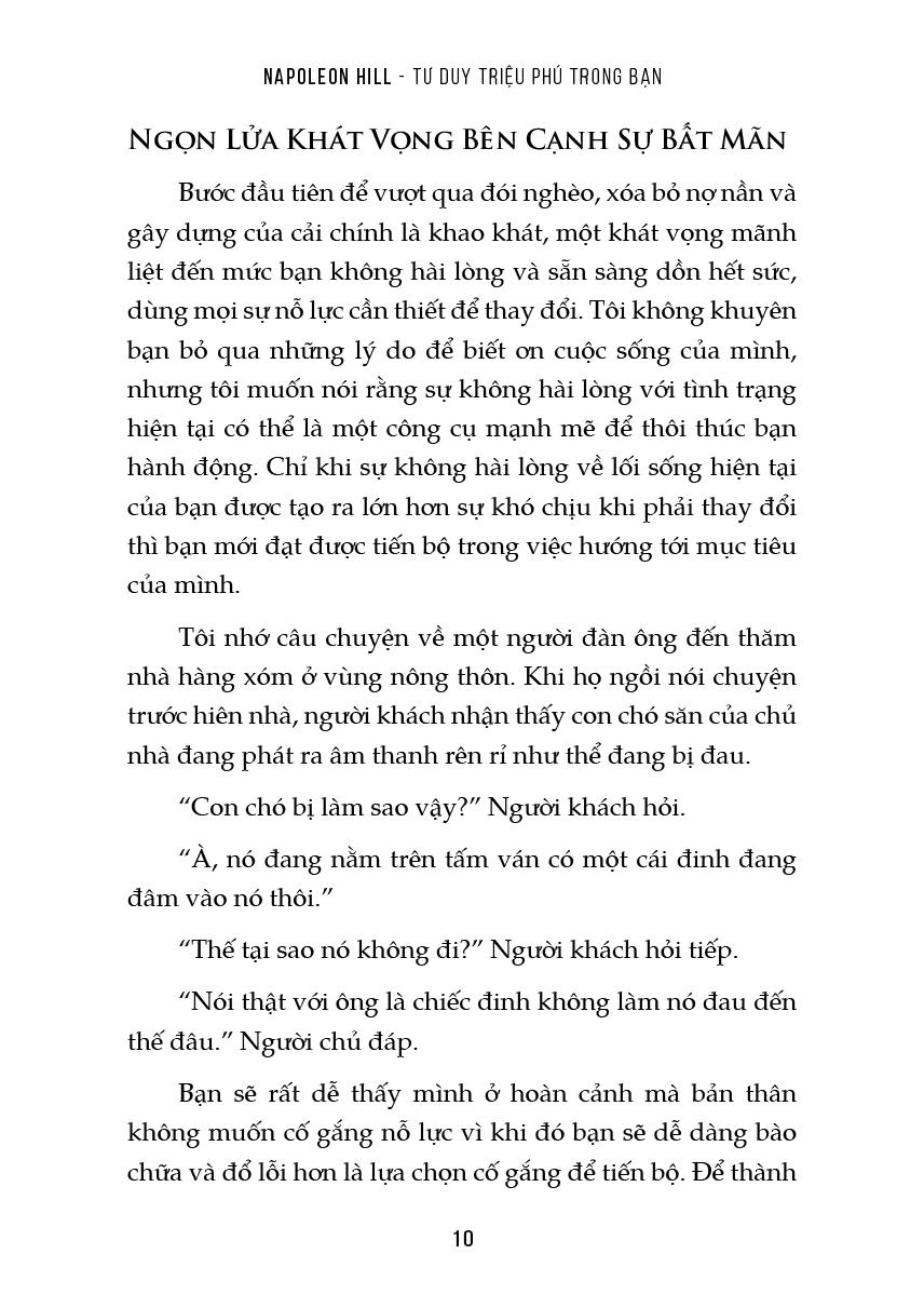 Tư Duy Triệu Phú - Ý Thức Về Tiền Và Biến Khát Vọng Thành Sự Giàu Sang