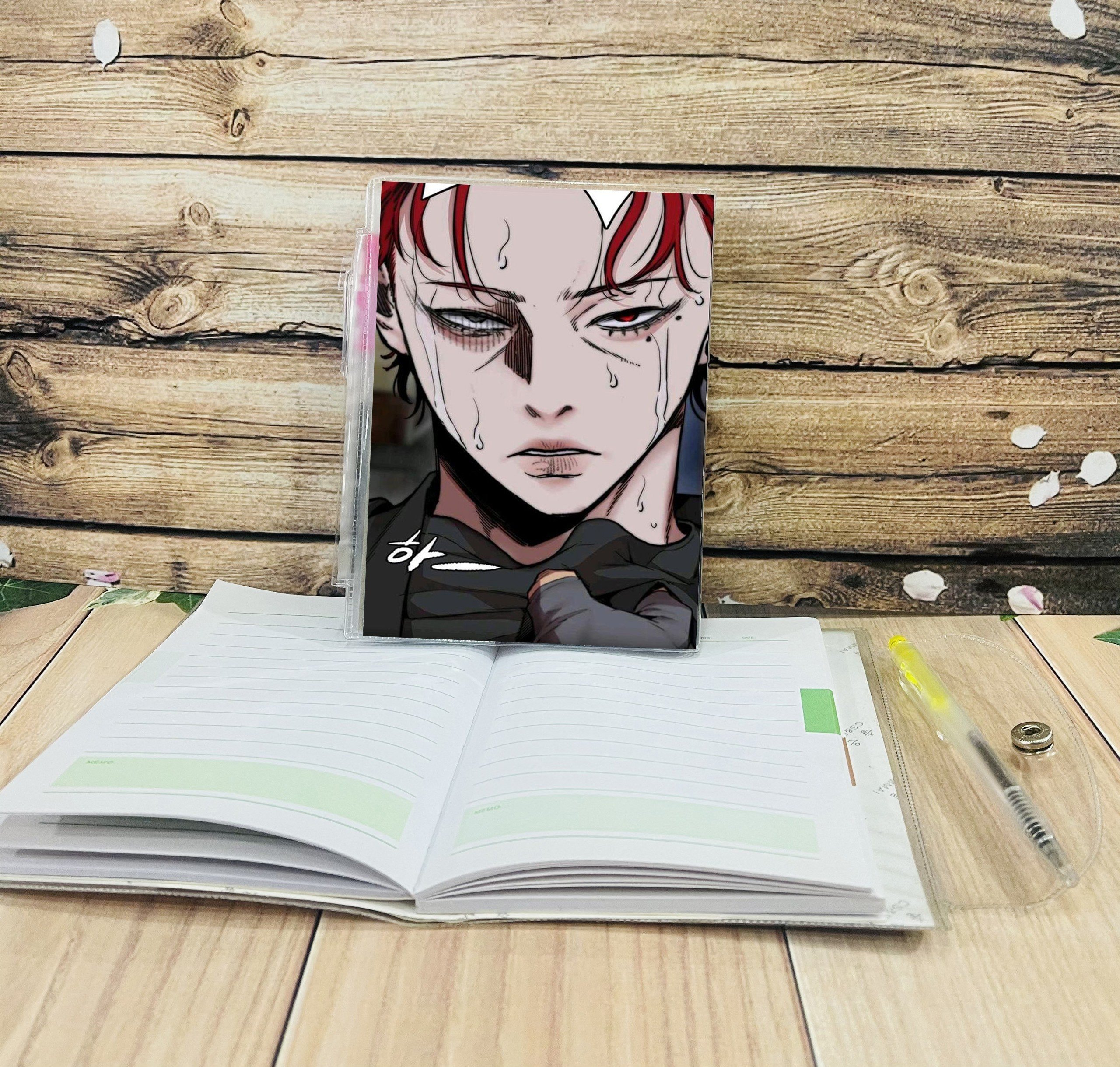 Sổ tay Owen Knight kèm bút a6 / sổ viết anime owen knight bl