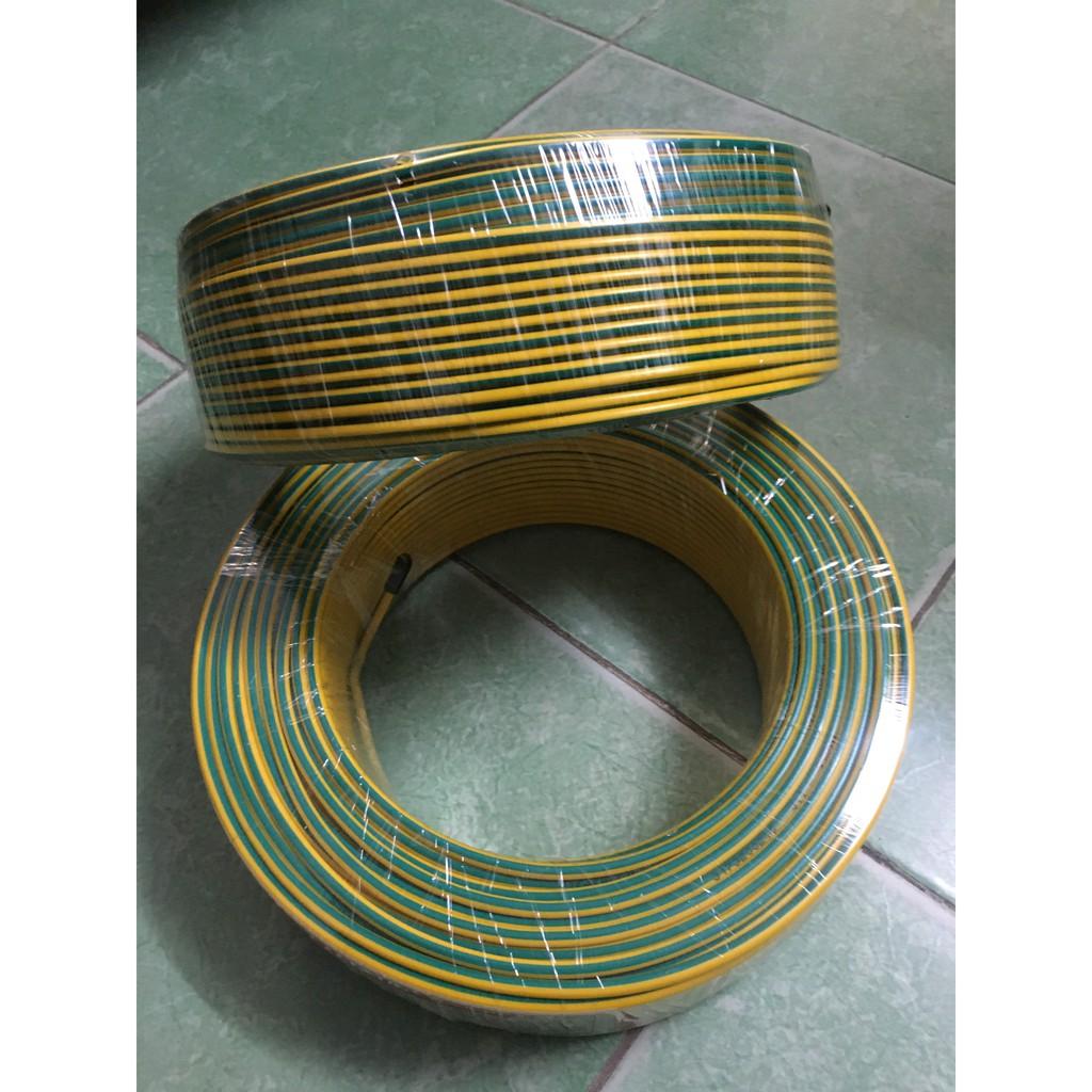 10m dây tiếp địa vàng xanh 1x6mm2