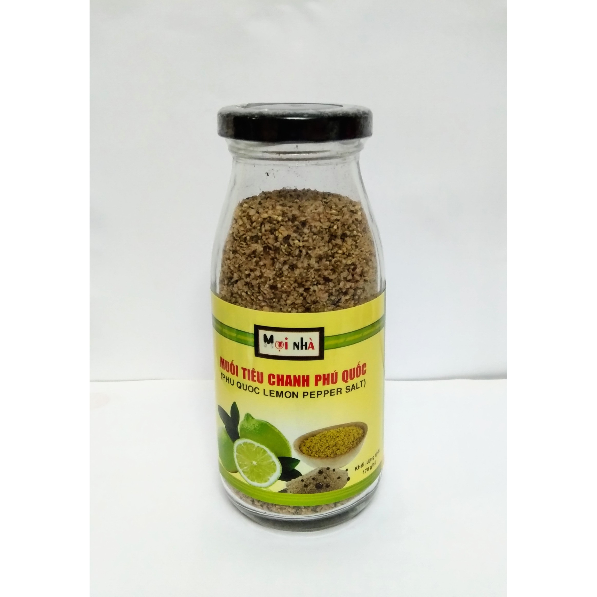 Muối Tiêu Chanh Phú Quốc Mọi Nhà (170 g/hủ)