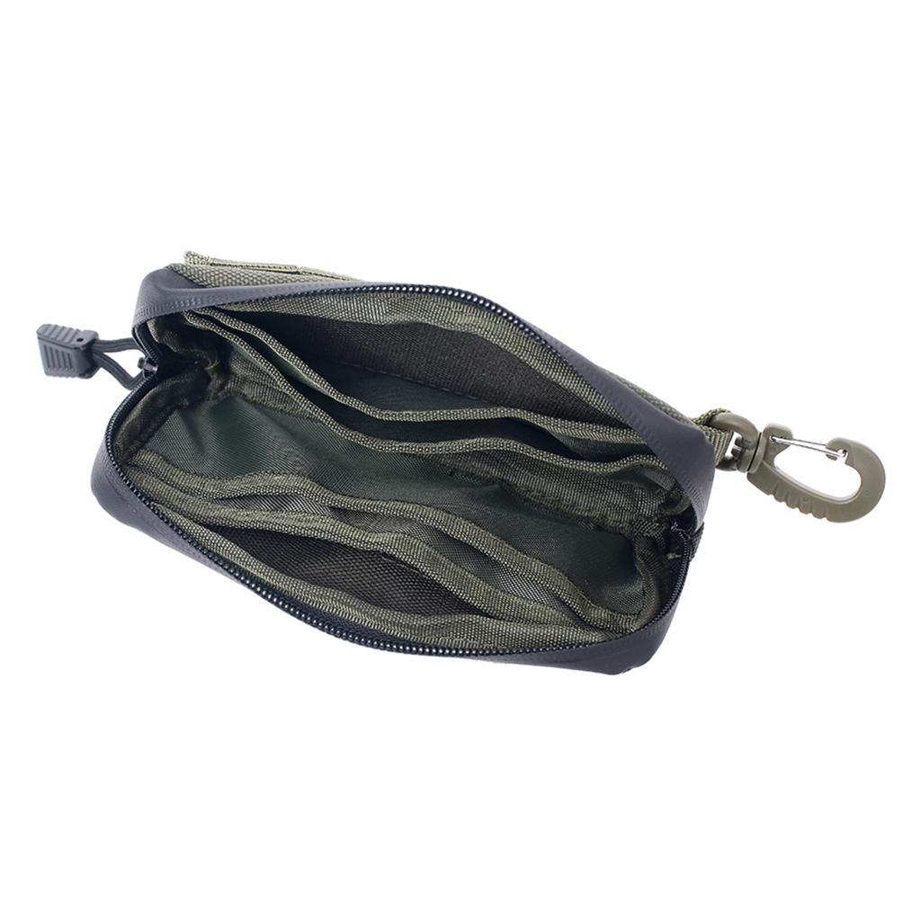 2x Nylon Waterproof Mini Wallet Card Money Key Pack Waist Bag Pack