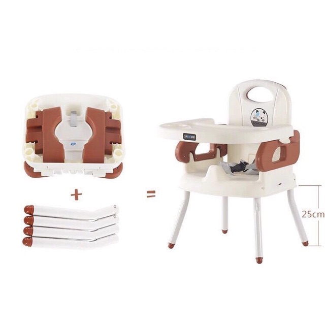 Ghế ngồi Shouda Bdouyou Spacebaby CAO CẤP 3 CHẾ ĐỘ (KÈM CHÂN SẮT)