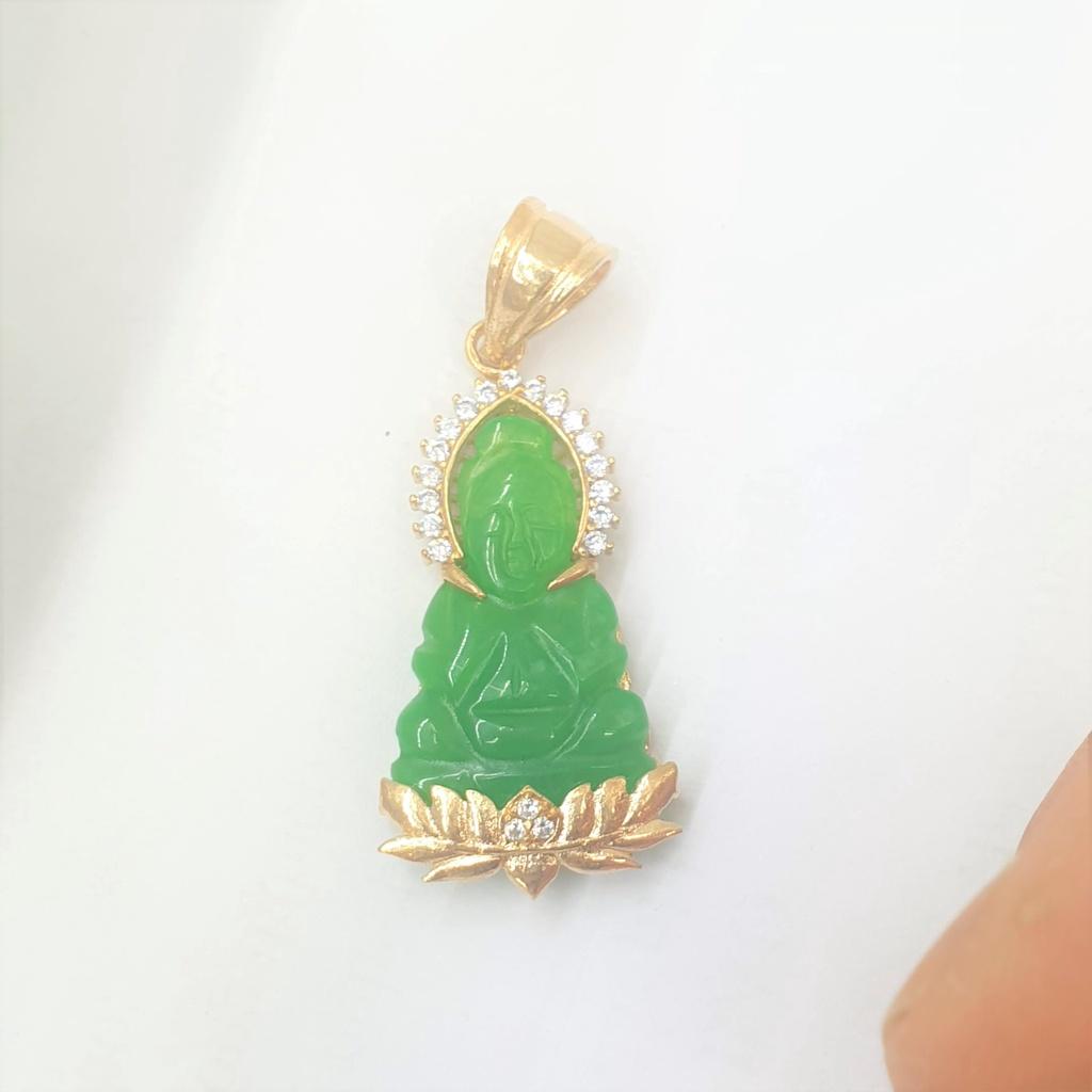 Mặt Tượng Dây Quan Âm Bồ Tát Vàng Vonfram cao cấp- Dùng tắm rửa thoải mái không kiêng mồ hôi