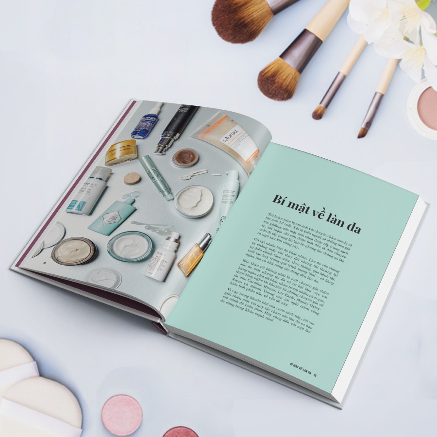 Sách - The makeup manual - Sách Trang điểm tự nhiên, Sách Make up, học cách trang điểm từ a-z - Á Châu Books