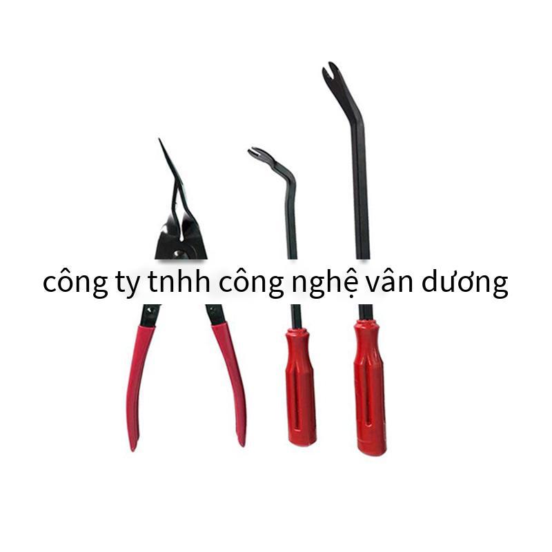 Giao hàng nhanh kim loại bảng nâng khóa cao su tuốc nơ vít công tắc đèn kìm nhựa khóa kìm âm thanh lót cờ lê dụng cụ sửa chữa ô tô bộ 4 món