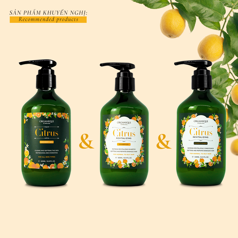 Sữa tắm cam chanh - Citrus Shower Gel 500ml (Mẫu mới)