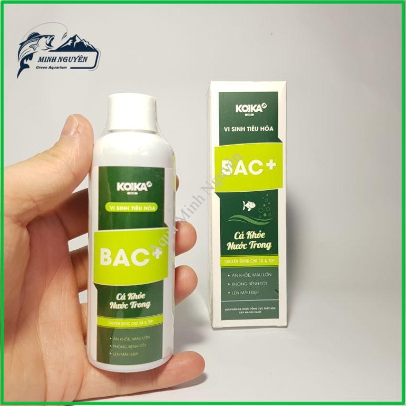 VI SINH KOIKA BAC+ | MEN TIÊU HÓA CHO CÁ CẢNH TÉP CẢNH CAO CẤP