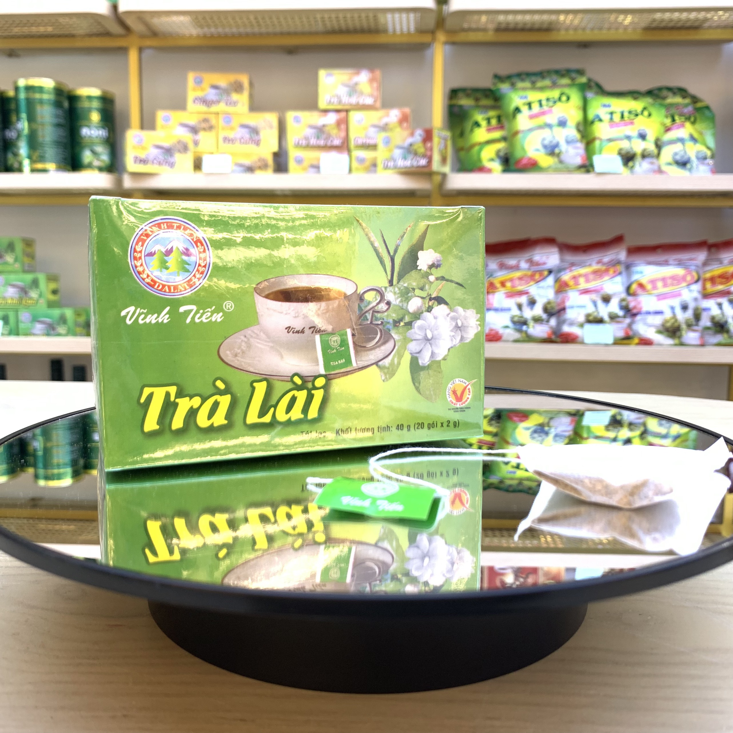 Trà Lài Túi Lọc Vĩnh Tiến - Thanh nhiệt, giảm mụn, giảm căng thẳng mệt mỏi.
