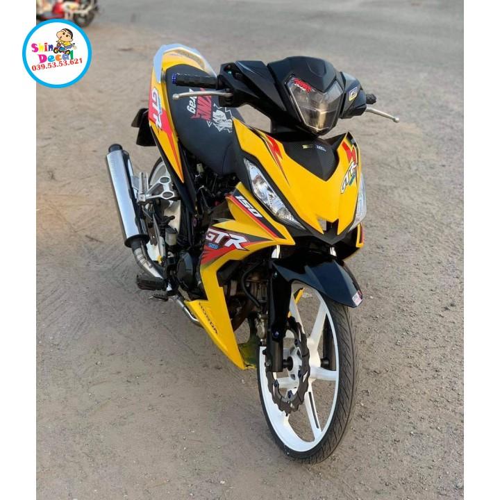 Tem rời winner GTR dán xe vàng