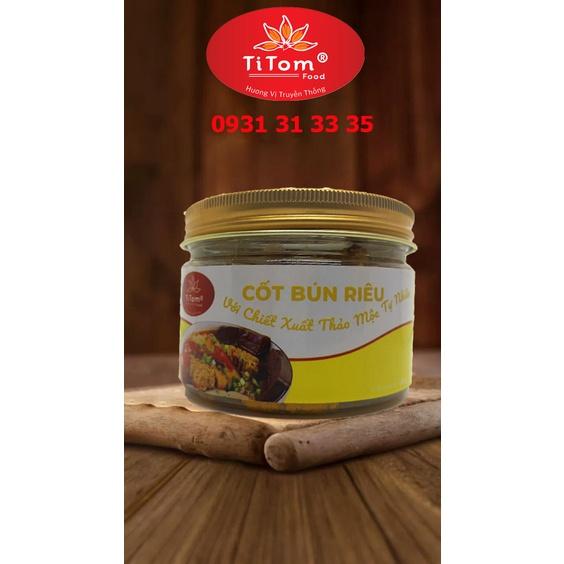 Gia vị nấu bún riêu - Gia vị bún riêu - Gia vị bún riêu nêm sẵn - Cốt bún riêu TITOM 250g