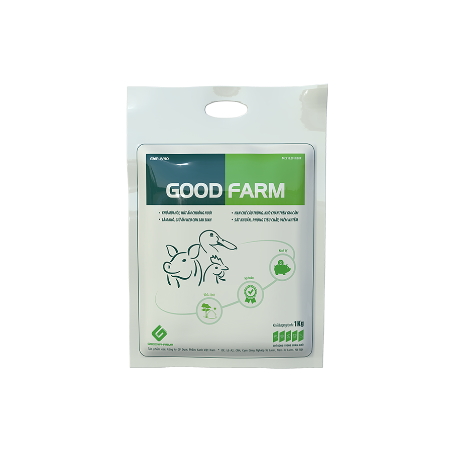 Men vi sinh rắc chuồng Good farm/goodfarm (1kg)