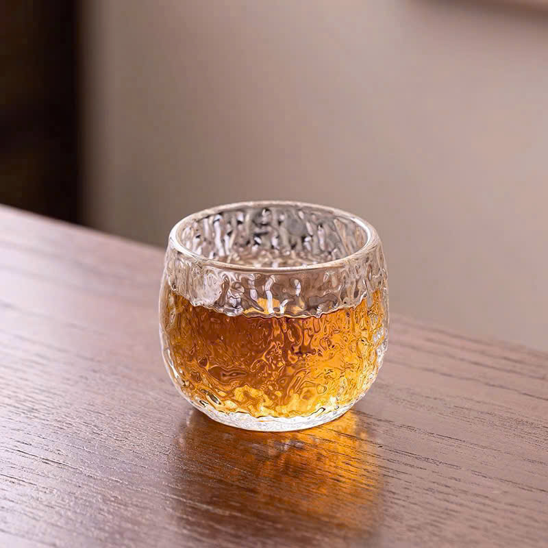 Bộ 6 Ly Thủy Tinh Tròn Thấp 80ml – Ly Cốc Uống Rượu, Trà, Cà Phê Cao Cấp – Chén Trà Thủy Tinh Dày 2 Lớp Sang Trọng - HÀNG CHÍNH HÃNG MINIIN