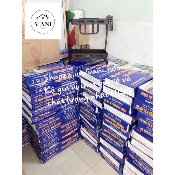 Kệ gia vị bếp inox 2 tầng 3 tầng sơn tĩnh điện chống gỉ cao cấp