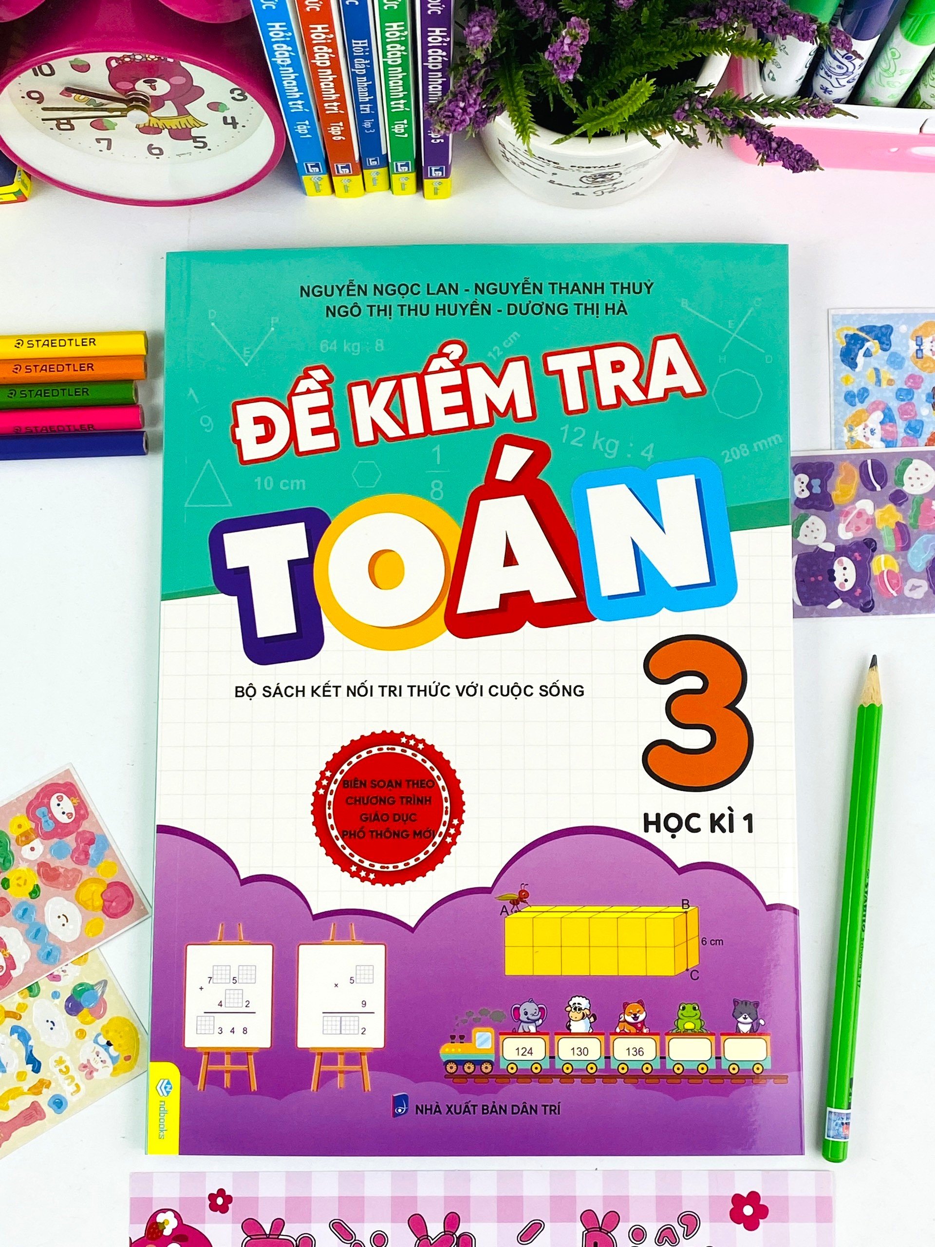 Sách - Đề Kiểm Tra Toán 3 - Biên soạn theo CT GDPT mới - Kết Nối - ndbooks