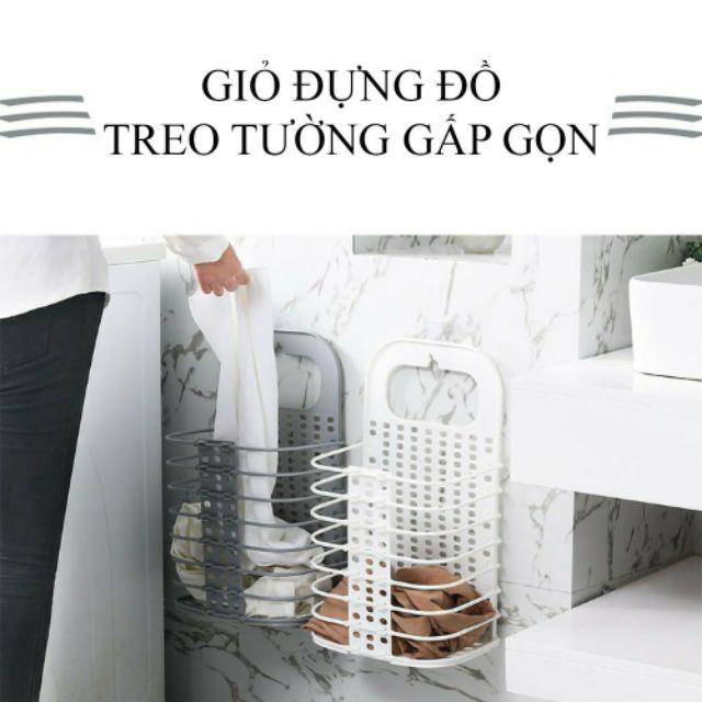 Giỏ đựng đồ đa năng treo Tường gấp gọn