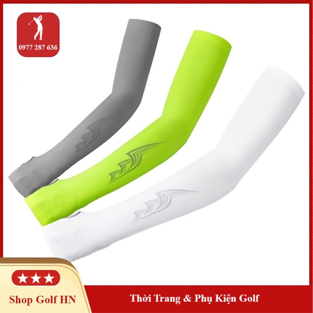 Bao ống tay golf chống nắng Nam Nữ vải lụa băng thoáng khí thấm hút mồ hôi tốt XC015