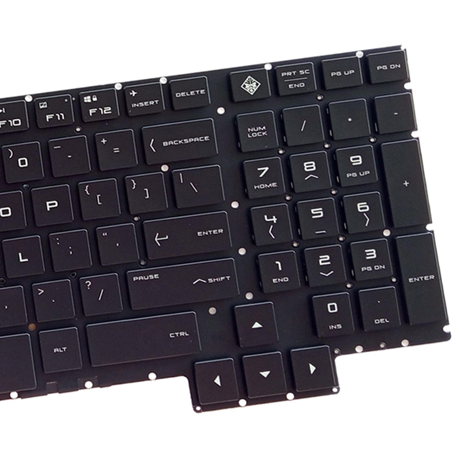 US Layout Keyboard Black Professional for 15-Ce199NR 15-Ce198WM Accessory