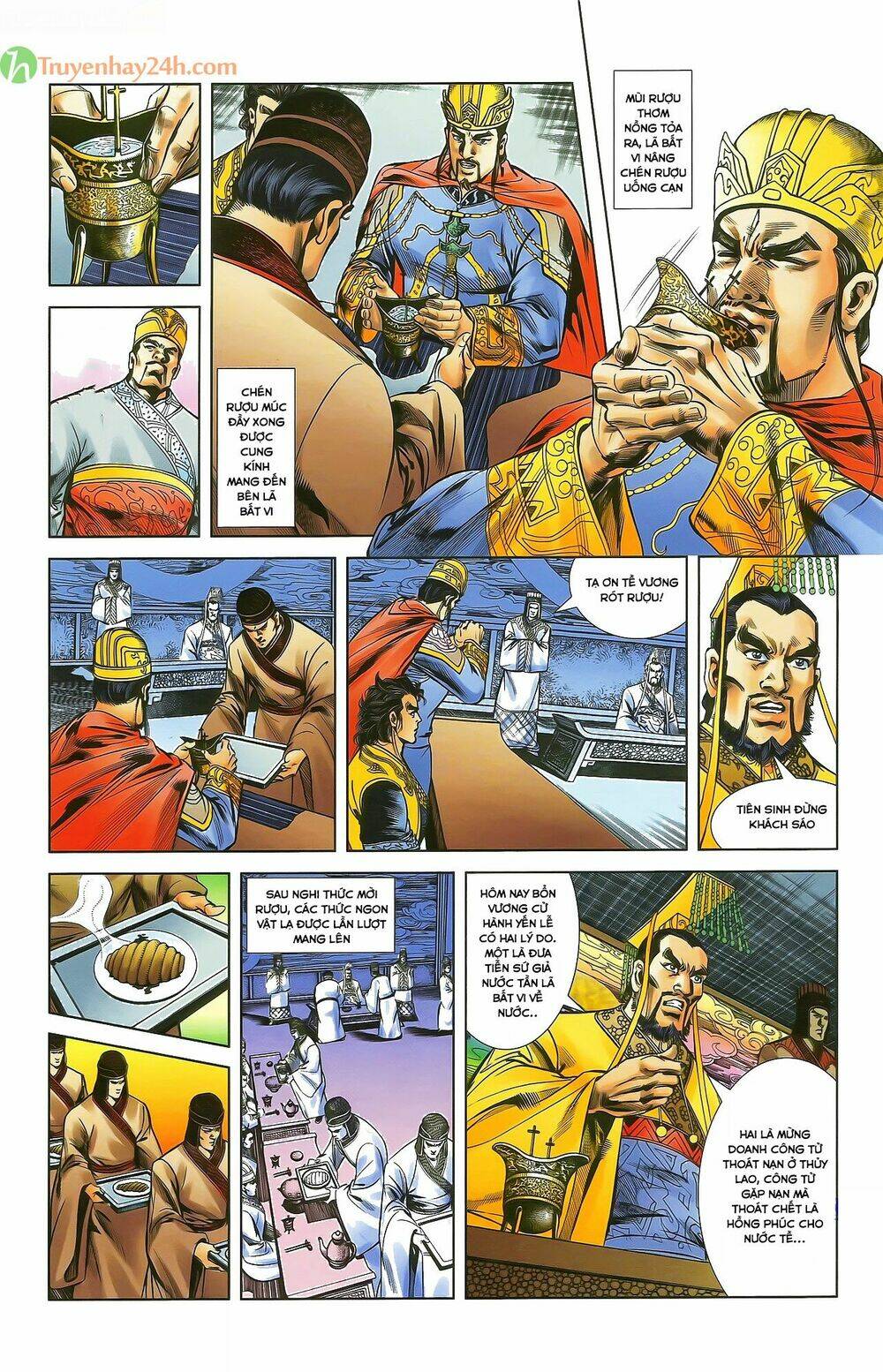 thiên tử truyền kỳ 2 - tần vương doanh chính chapter 33 6