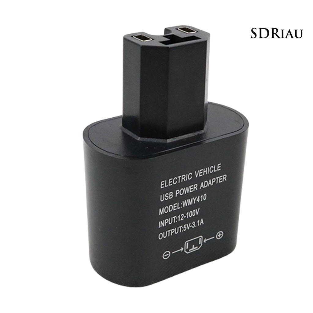 Bộ Chuyển Đổi Usb Kép 12v-100v Sang 5v 3a Cho Xe Hơi