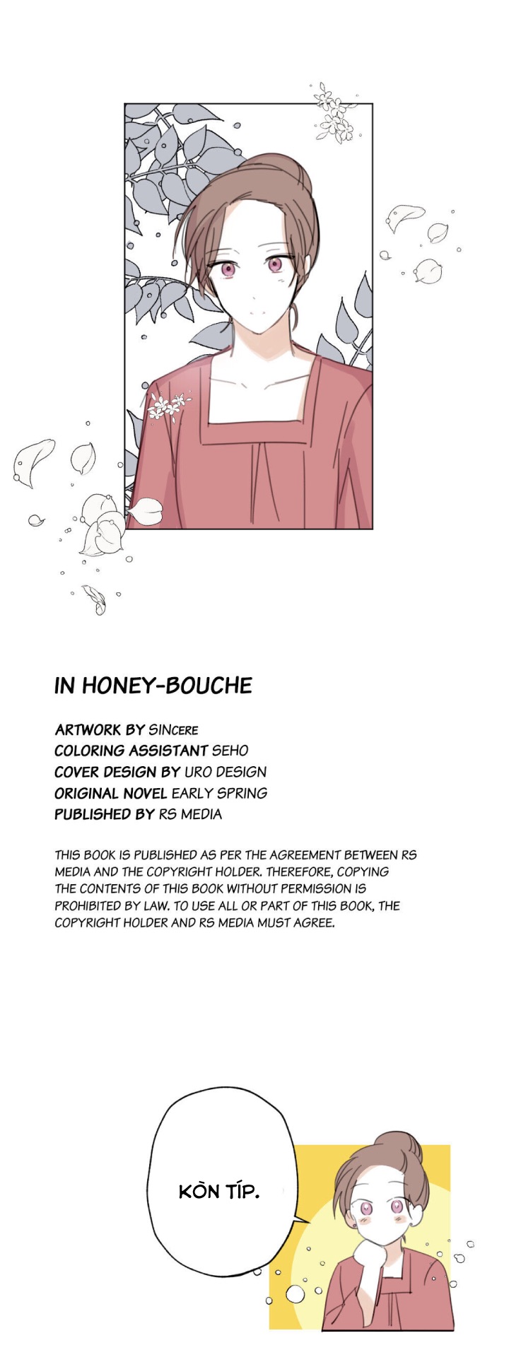 Chuyện Tình Ở Honey Bouche Chapter 18 - Next Chapter 19