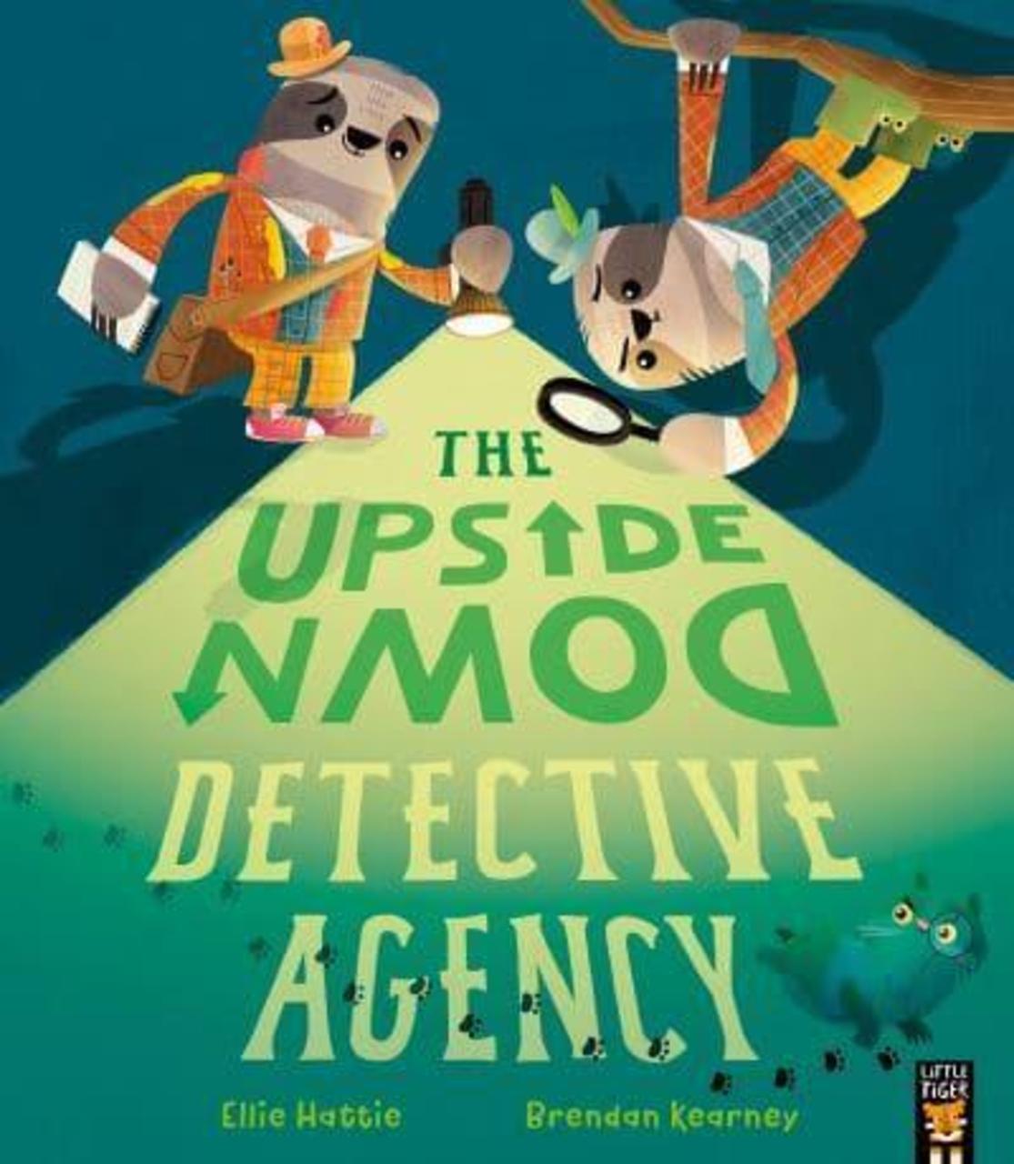 Sách - The Upside Down Detective Agency by Ellie Hattie (author),Brendan Kearney (artist) (UK edition, Paperback)