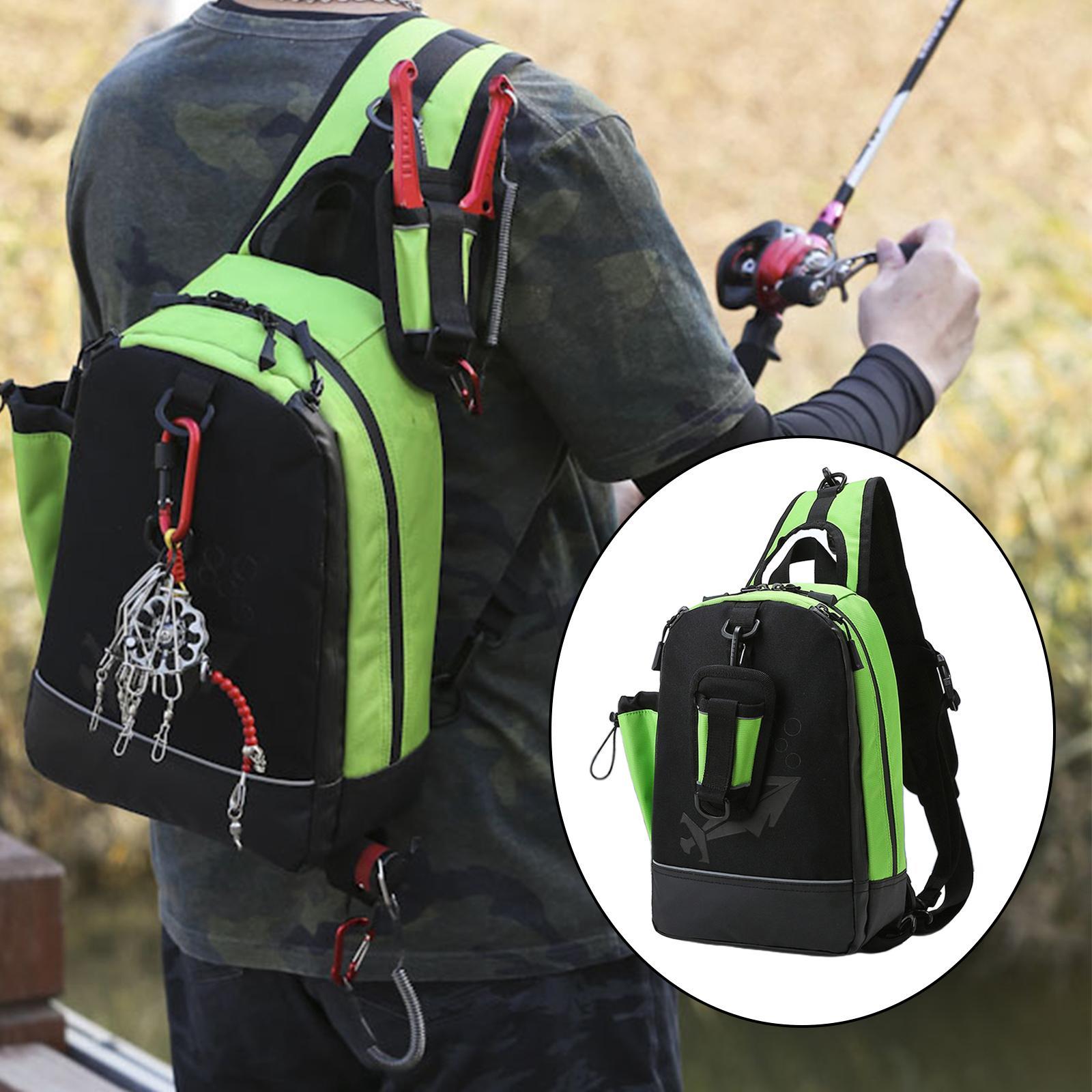 Oxford Cloth Chest Bag Men's Crossbody Sling Messenger Shoulder Pack for Outdoor Sports, Hiking, Camping Daypack Day Pack Pouch