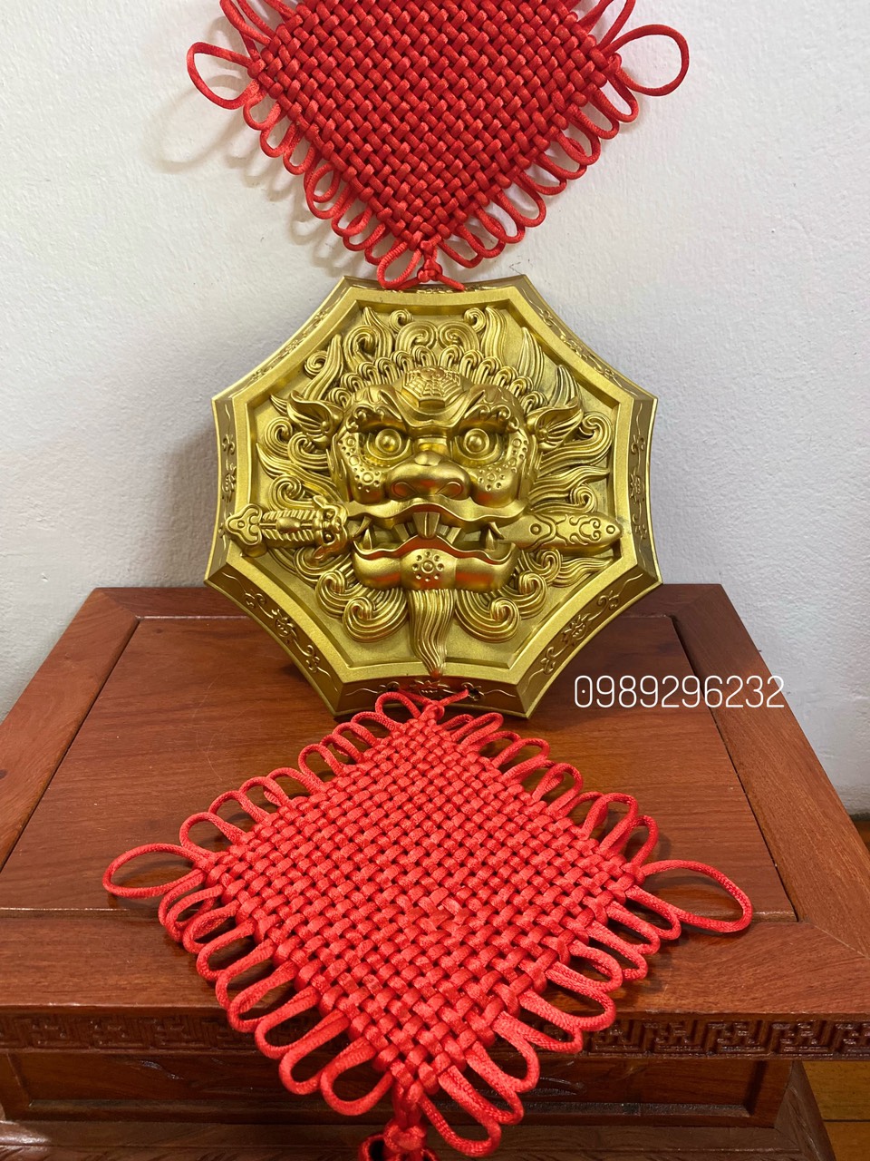 Mặt Hổ Phù cỡ lớn bằng đồng