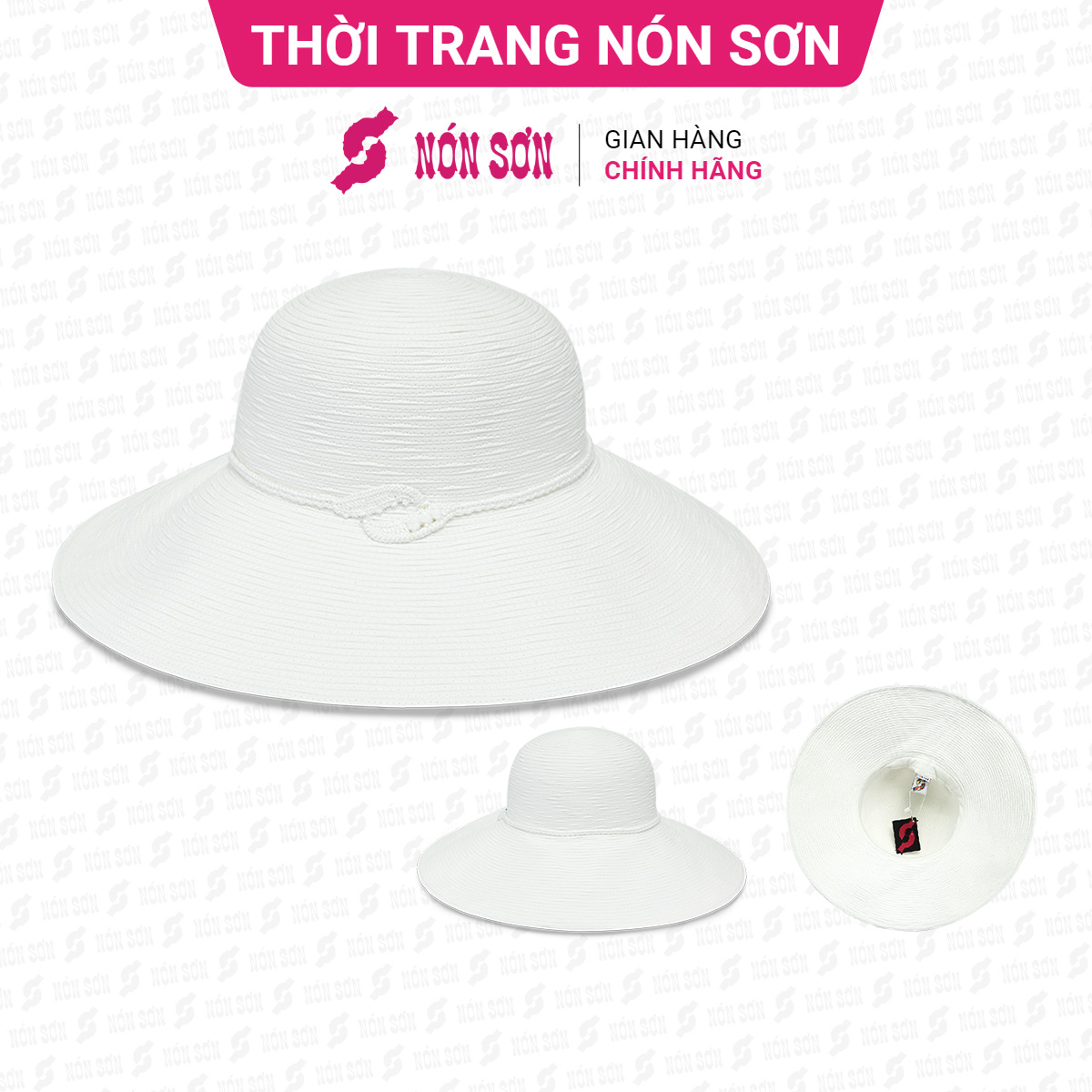 Mũ vành thời trang Nón Sơn chính hãng XH001-100-TR1