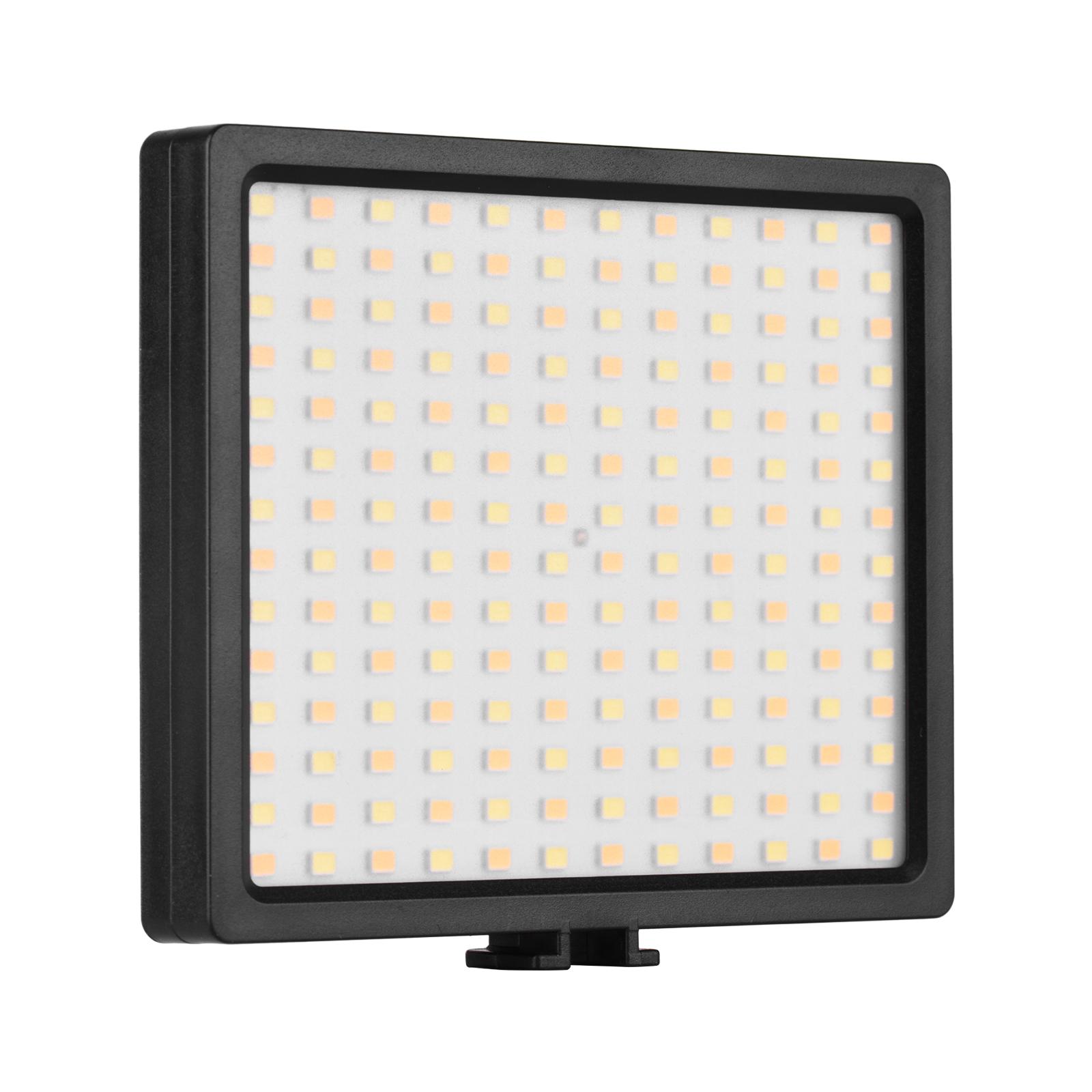 Đèn LED video Ánh sáng chụp ảnh 9W 3200K-6000K Nhiệt độ hai màu 5 mức Độ sáng có thể điều chỉnh