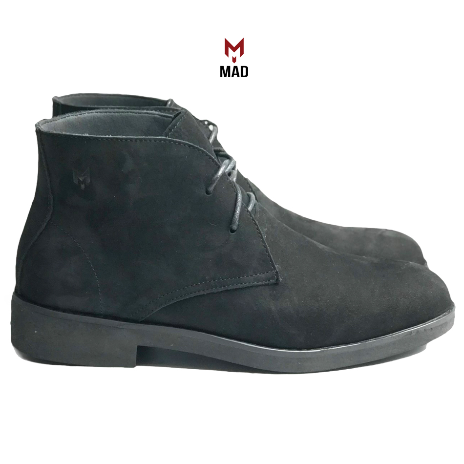 Giày cao cổ nam Chukka Boots Da Lộn cao cấp chính hãng giá rẻ bảo hành trọn đời