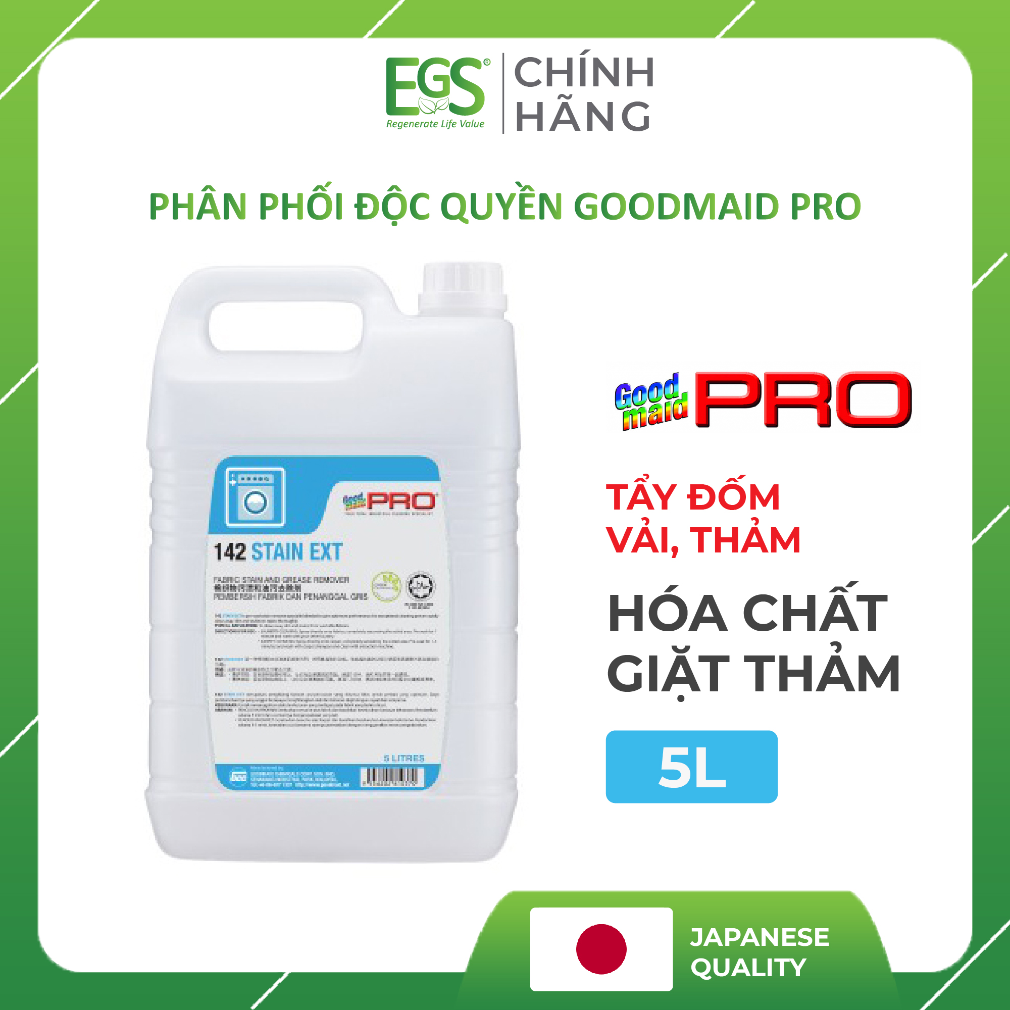 GMP 142 STAIN EXT - Hóa chất tẩy đốm vải, thảm