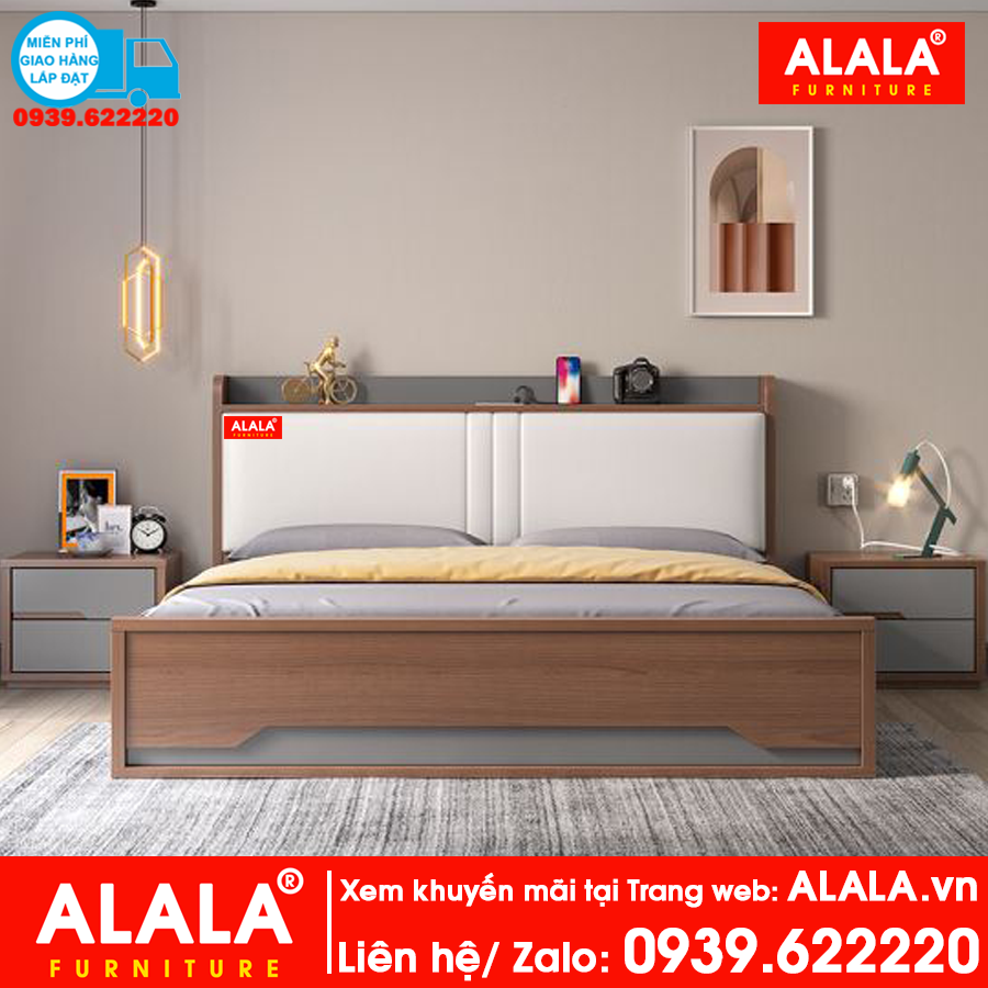 Giường ngủ ALALA13 cao cấp - Thương hiệu ALALA
