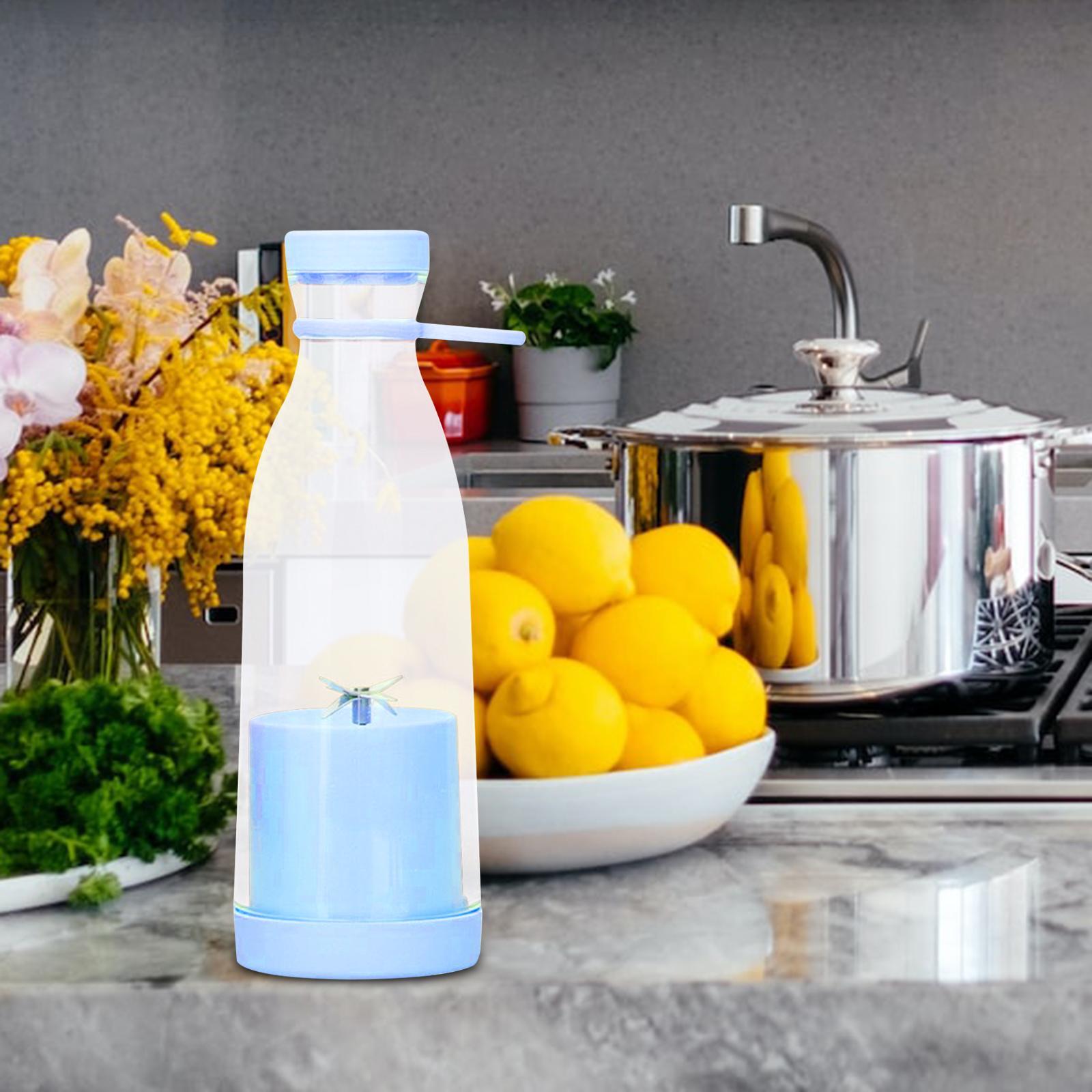 Electric Juicer Juice Mixer Portable Blender Multifunctional Office 6 Blade Personal Travel Blender Juicer Cup with Lids for Watermelon BBQ