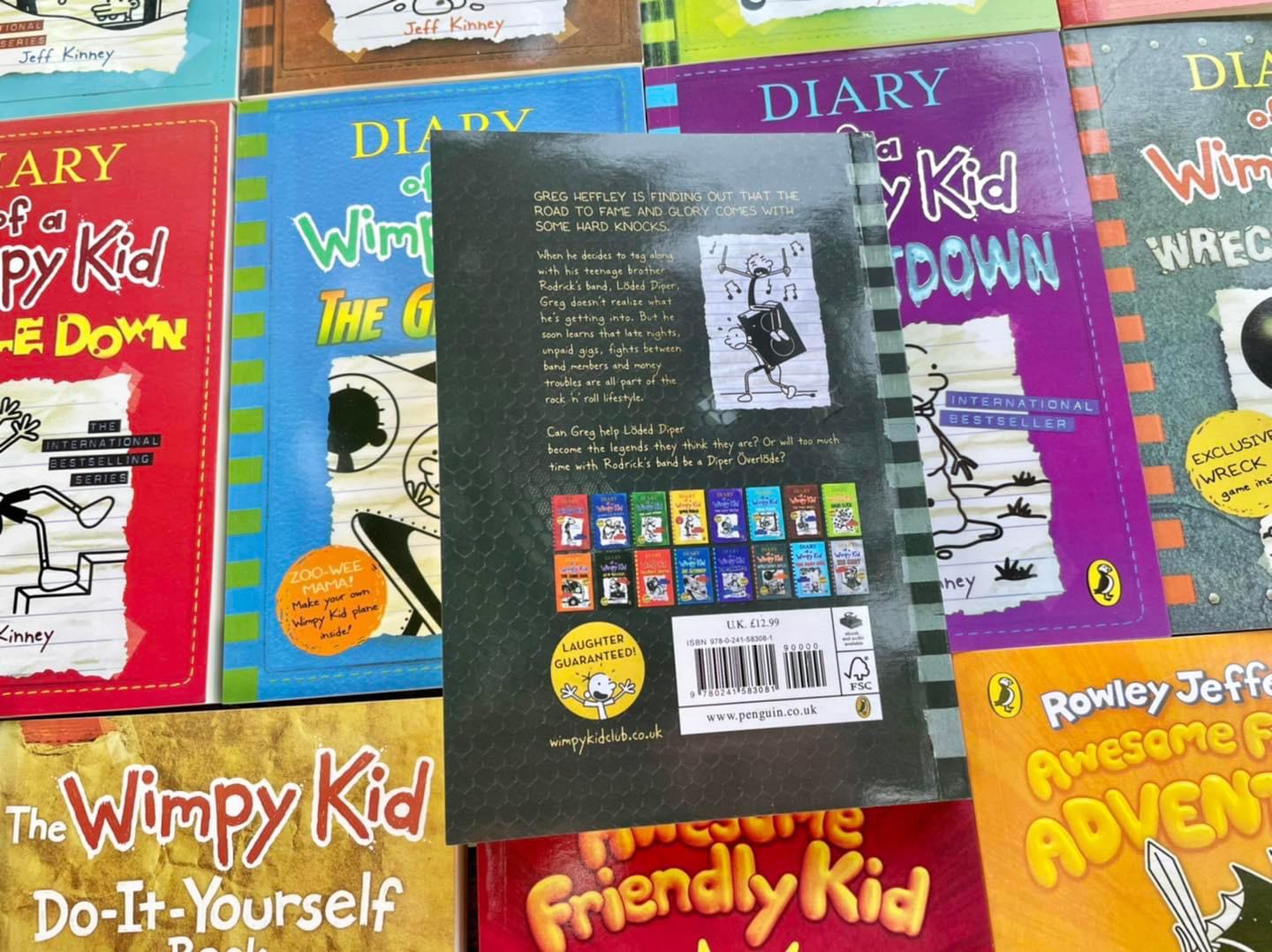 Diary of a wimpy kid nhập 21c box set