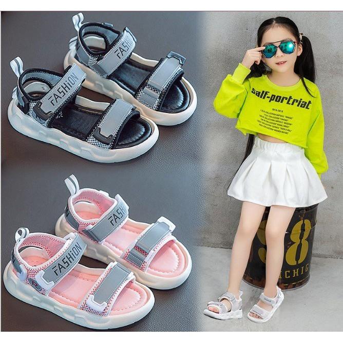 Sandal Bé Gái Sandal Bé Trai Dép Trẻ Em Siêu Đẹp Đi Nhẹ Êm Chân Thiết Kế Đơn Giản Phong Cách Hàn Quốc