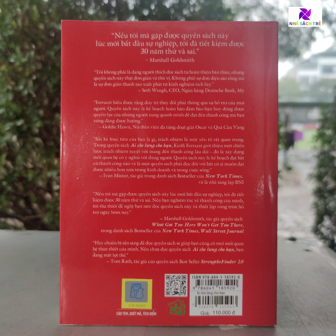 Ai Che Lưng Cho Bạn (Tái Bản 2017)