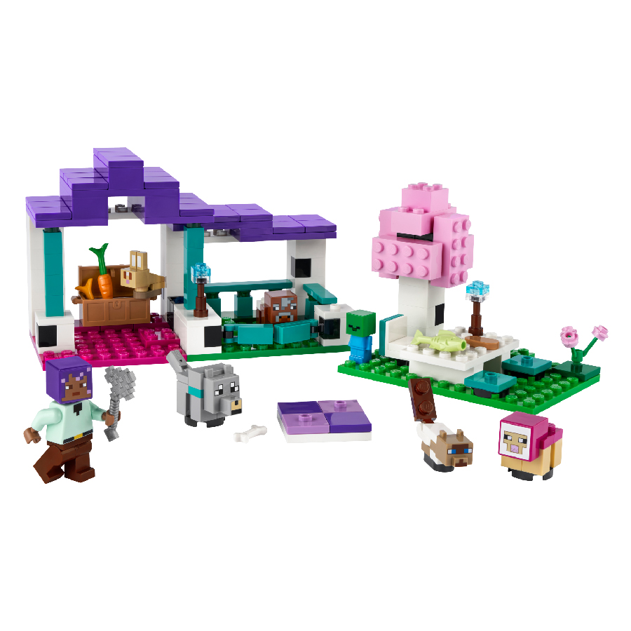 Đồ Chơi Lắp Ráp Mô Hình Khu Bảo Tồn Động Vật Hoang Dã LEGO MINECRAFT 21253 (206 chi tiết)