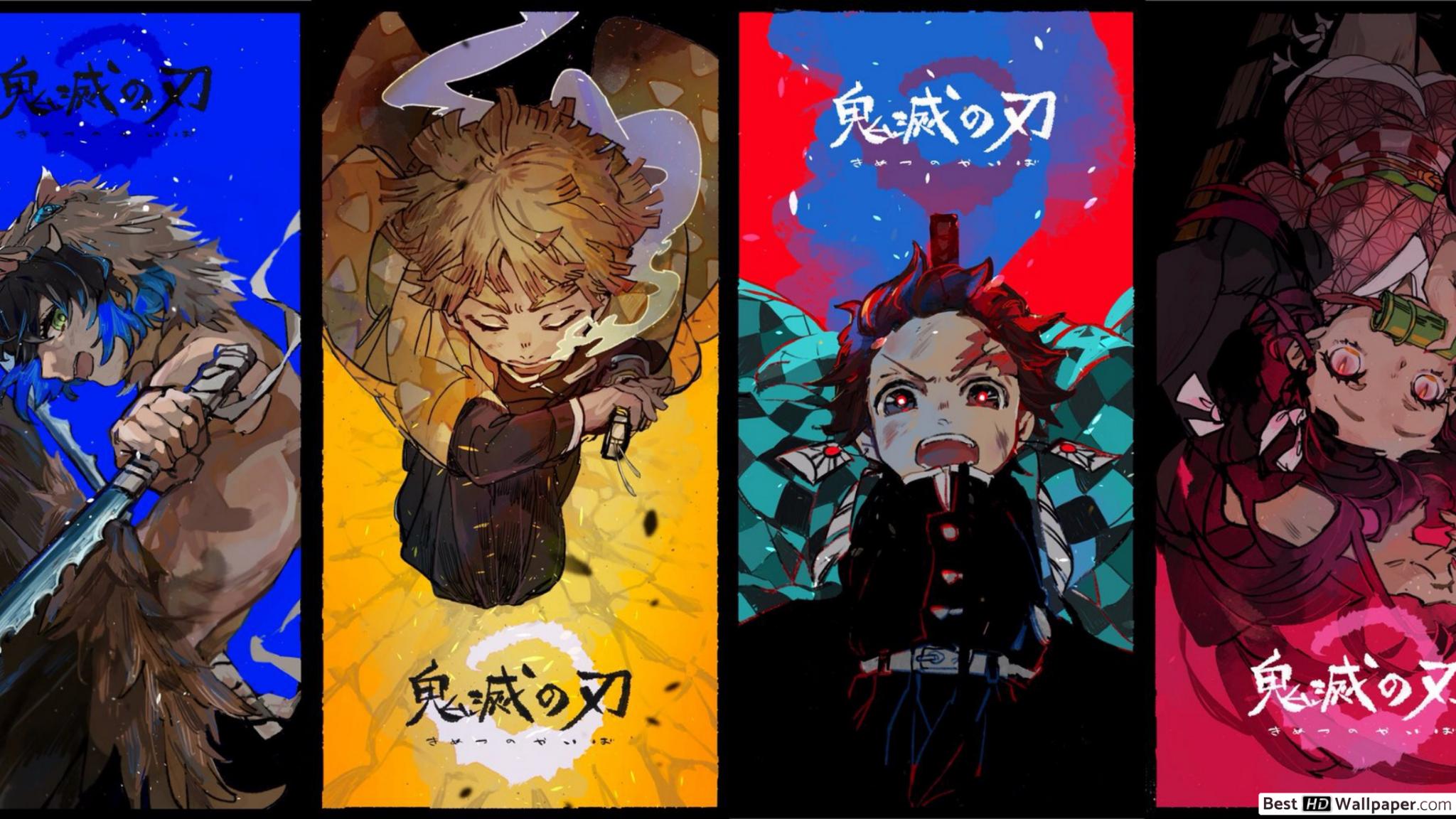 Poster 8 tấm A4 Kimetsu No Yaiba Thanh Gươm Diệt Quỷ anime tranh treo album ảnh in hình đẹp (MẪU GIAO NGẪU NHIÊN)