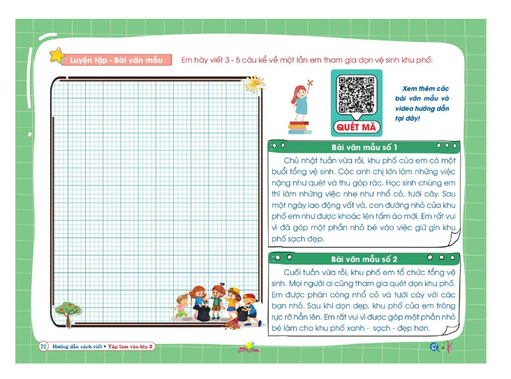 Sách - Hướng Dẫn Cách Viết Tập Làm Văn 2