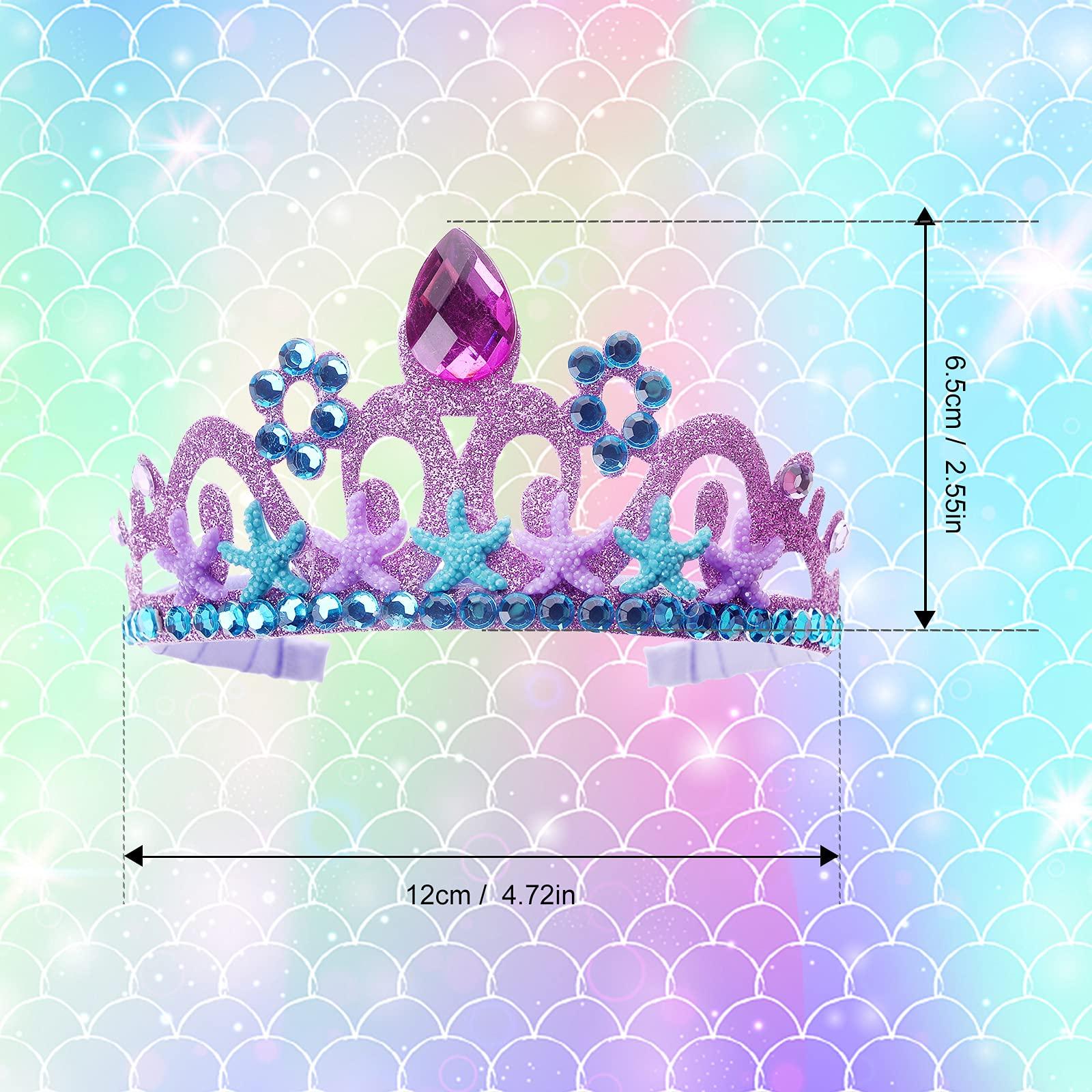 Đầm Công Chúa Vương Miện Băng Đô Vàng Vương Miện Cho Sinh Nhật Bé Gái