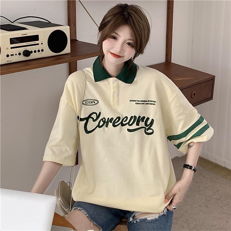 Áo Thun Nam Nữ Cổ Polo Tay Lỡ Họa Tiết In Coreevry Phong Cách Ulzzang Thời Trang Zenkonu TOP NAM 264V2