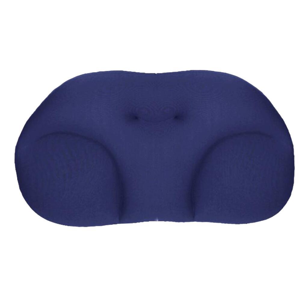 Travel Neck Pillow Headrest Support Neck Standard Firm Washable dark gray