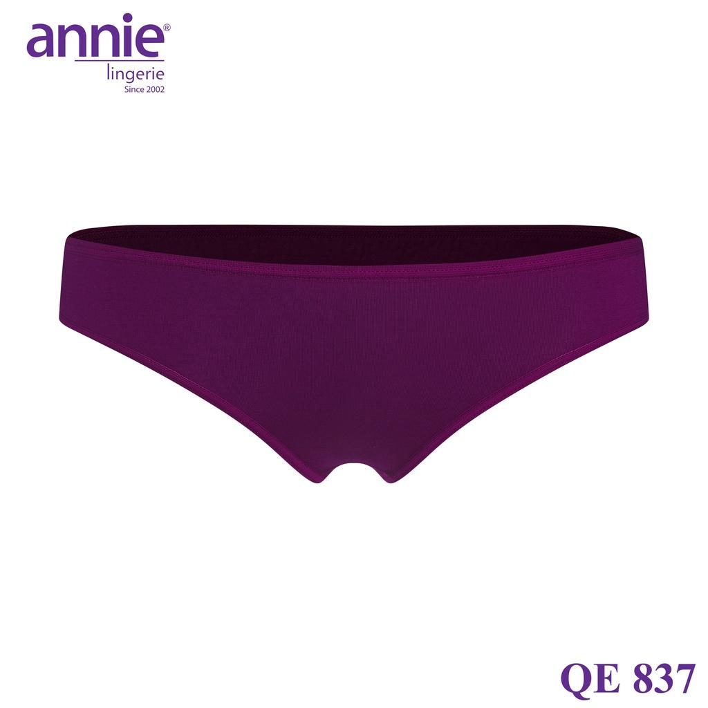 Combo 5 quần lót nữ trơn vải cotton annie QE837 form basic trẻ trung năng động, thoáng mát ( màu giao ngẫu nhiên)