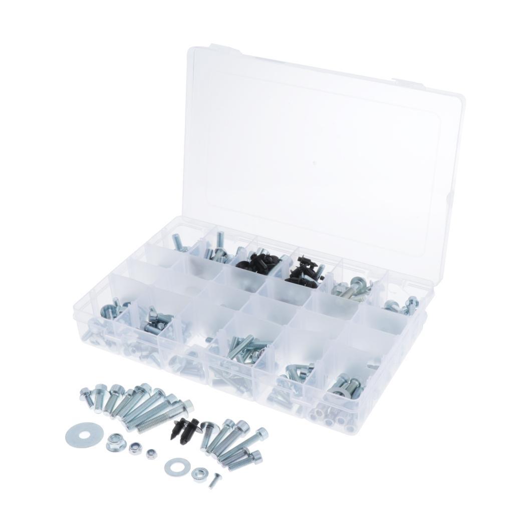 Motorcycle 250pcs Pack Nuts &  Kit for Japanese Sport Bikes