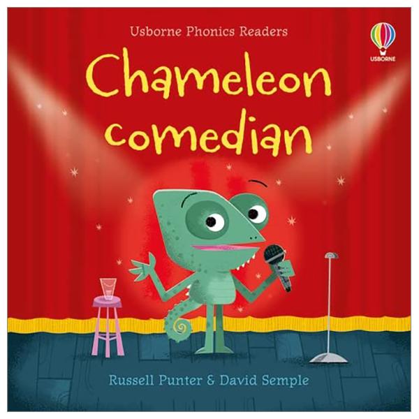 Chameleon Comedian (Usborne Phonics Readers)