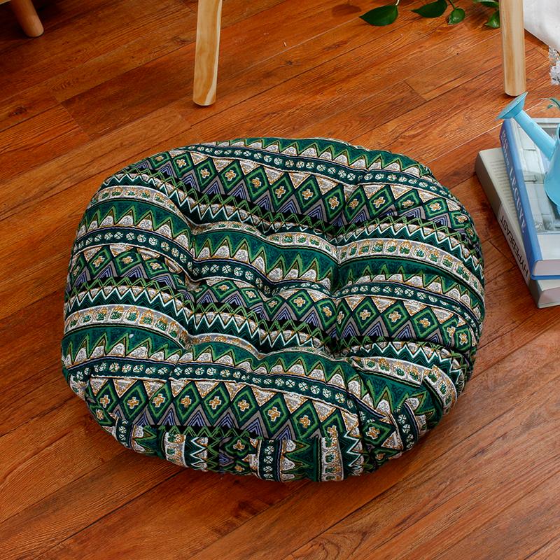 Futon Đệm Vải Lanh Cotton Sofa Gối 55Cm Dày Hơn Vòng Tất Nam Sàn Thiền Ban Công Cửa Sổ Ghế Đệm