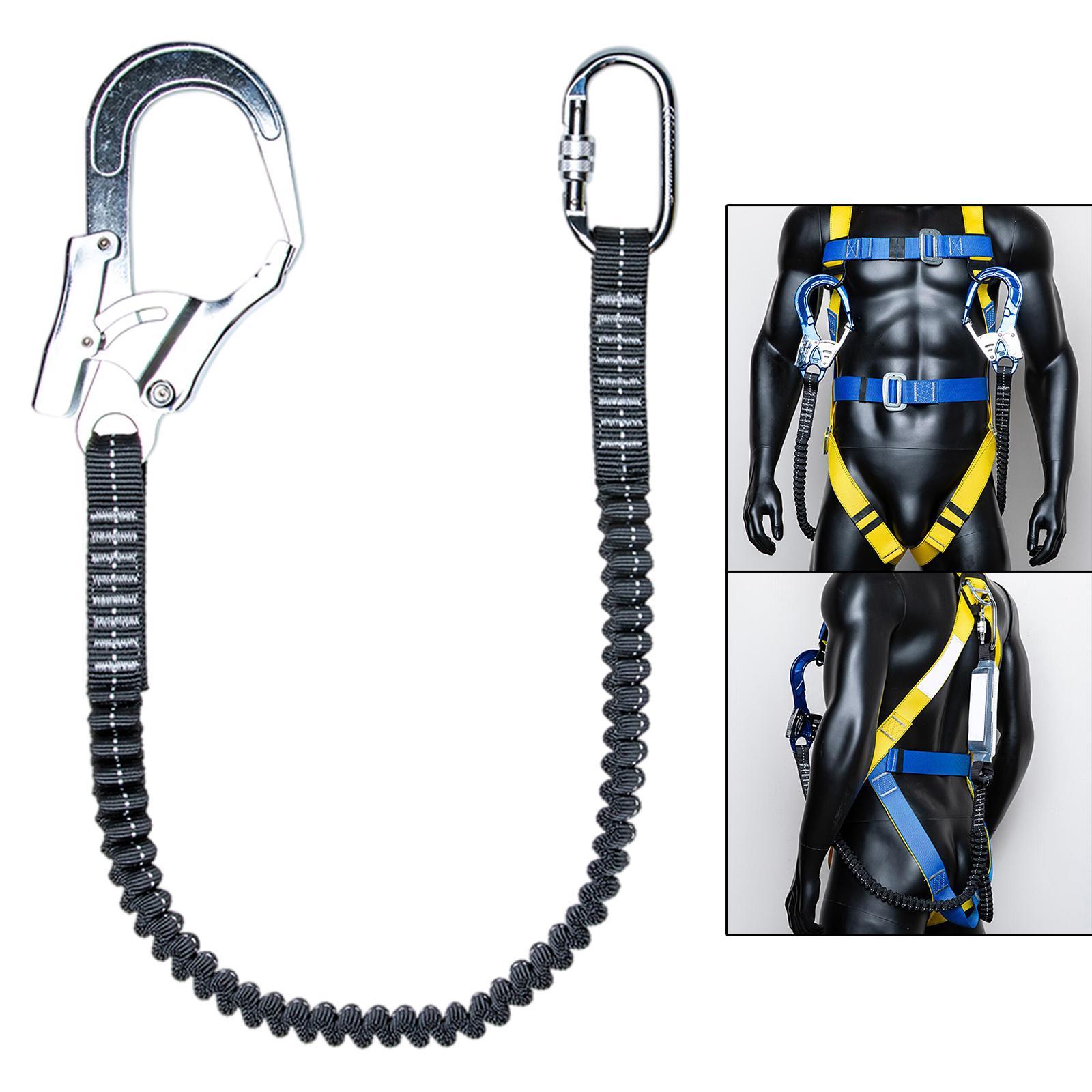 Protective Safety Harness Fall Protection Lanyard with Hook Construction